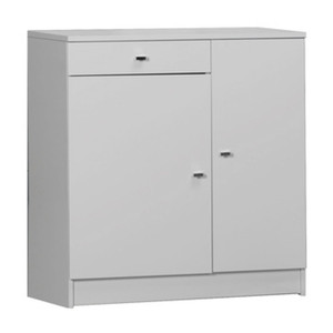 Mobile 2 Ante +1 Cassetto 77x34x80 Bianco Laccato 342tl - Product Image 1