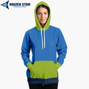 DAIZEN STAR Sweat-shirts à capuche écologiques pour femmes, couleur unie, 100% coton molletonné, séchage rapide, respirant, broderie 3D, hiver - Product Image 5