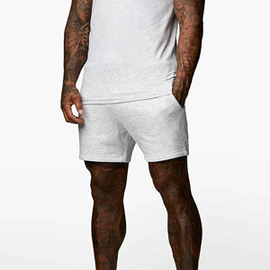 Wholesale Mens <b>5</b> <b>Inch</b> <b>Inseam</b> Custom Polyester Cotton <b>Shorts</b> Men With Pockets Breathable Fashion Sweatpants Summer Beach <b>Short</b> - Product Image 3