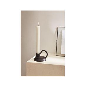 Bougeoir en métal en aluminium noir de vente chaude pour la décoration à la maison pour Noël et Pâques - Product Image 3