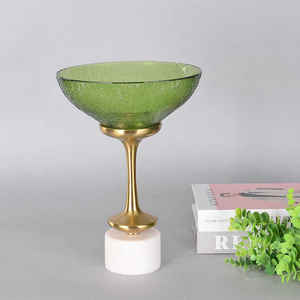 Cuencos de consola decorativos modernos de Metal hechos a mano para boda, decoración del hogar, mesa de comedor, centro de mesa, ensaladera de frutas, venta al por mayor 2023 - Product Image 4