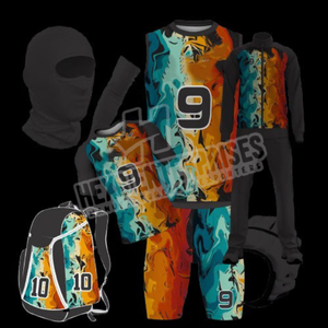 Ensemble de maillots de football Costume personnalisé pour hommes femmes enfants Couleur orange Uniforme de football à séchage rapide - Product Image 1