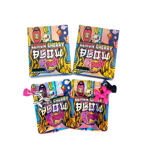 New Arrival Resealable Smell Proof 3.5g Die <b>Cut</b> Holographic 3.5 Mylar Bags with Box and Toy in Stock - Product Image 4