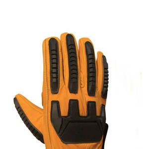 Guantes de Trabajo de Piel de Oveja para Hombre, Guantes de Seguridad Industriales para la Construcción - Product Image 4