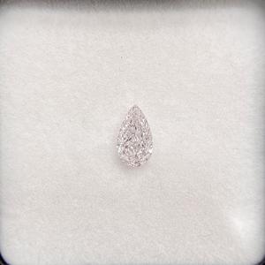 ลูกแพร์สีชมพูอ่อนมากเพชรธรรมชาติ1กะรัต VS2ใสเพชรหลวมพรีเมี่ยมสำหรับการทำเครื่องประดับ - Product Image 1