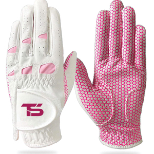 Vente chaude Gants de golf en cuir Cabretta personnalisés en peau de mouton blanche de haute qualité avec emballage personnalisé pour les golfeurs - Product Image 1