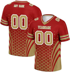 Maillot de rugby personnalisé pour hommes tissu respirant imprimé par sublimation grande taille maillot de sport pour équipe vente en gros fabricant fournisseur - Product Image 5