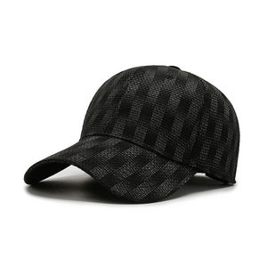 Casquette de baseball à 6 panneaux personnalisée de haute qualité pour hommes, chapeau structuré en gros avec logo, broderie classique, élégante et formelle - Product Image 2