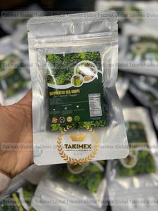 สาหร่ายทะเลเขียวออร์แกนิกสดจากเวียดนาม แบบแห้ง สำหรับทำสลัด บรรจุในถุงซิปล็อค ขายปลีก ของแท้ - Product Image 6