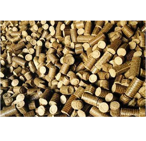 Briquettes durables de biomasse Briquettes d'arachide Déchets de sciure Forme de bâton 90MM Diamètre 8 pouces Longueur pour un chauffage propre Renouvelable - Product Image 1