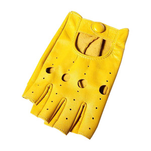 Hot Sale Unisex Custom Half-Finger Leather Wrist Support Slip <b>Resistant</b> Gym Gloves Weight Lifting Fitness <b>Training</b> Workout Sport - Product Image 6