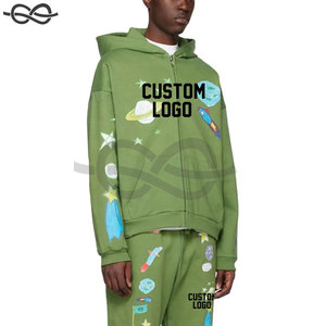 Chándales coloridos de retales para hombre, Conjunto de sudadera elegante de dos piezas con capucha, pantalones acampanados apilados, diseño de moda - Product Image 5