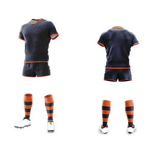 Uniforme de Rugby personalizado de alta calidad con camiseta inusual vintage 100% poliéster sublimación ropa deportiva conjunto estilo de equipo - Product Image 1