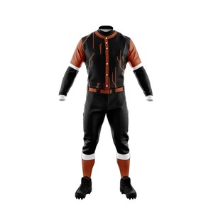 Uniforme de baseball léger de haute qualité pour hommes Tissu durable respirant Logo personnalisé/couleurs Prix raisonnable Uniforme de baseball pour hommes - Product Image 3