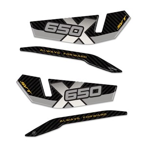 Adesivi 3D in Resina e Protezioni per Manubrio, Decalcomanie Protettive per Moto Compatibili con QJ Motor SVT 650 X per Decorazione - Product Image 2