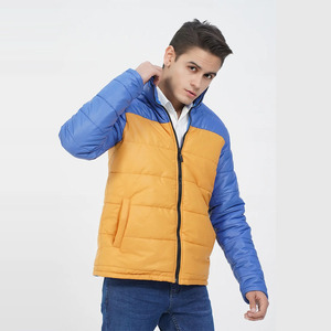 Offre Spéciale hommes doudounes fermeture éclair rouge et bleu marine couleur col montant imperméable chaud hiver doudoune pour adulte - Product Image 5