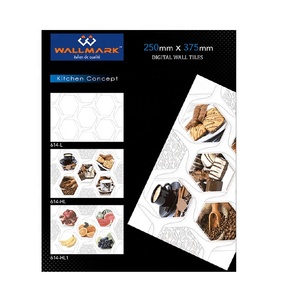 250X375 Anti-cratch Matt Acabado brillante Superficie de espejo Azulejo de pared de cerámica decorativo Azulejo de porcelana Moderno para interior para - Product Image 1