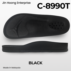 Suela para Chanclas Jin Hoong Men C-8990T, de PVC Bronce, Ligera, Resistente al Agua, Antideslizante, Duradera, 30 mm de Grosor, Fabricada en Malasia - Product Image 4