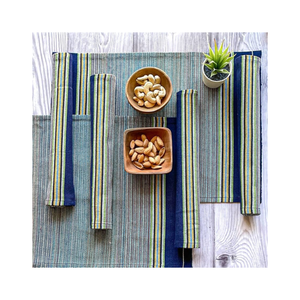 OEKO TEX Certified Lightweight Floral Printed Cotton Linen <b>Placemat</b> <b>Rectangle</b> Pastoral Style Washable Table Mat for Home Dining - Product Image 5