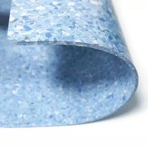 Imperméabilisez le vinyle homogène de Rolls 4 M de matériel de plancher de vinyle de PVC parquetant Rolls pour l'hôpital - Product Image 1