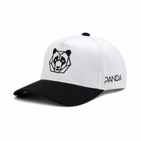 Gorras de Béisbol de Algodón Estructuradas con Bordado 3D, Gorras Snapback Ajustables con Logotipo Personalizado