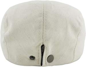 Men's <b>Summer</b> Cotton <b>Flat</b> <b>Cap</b> Breathable Adjustable Ivy Cabbie Newsboy Hat for Beach Casual Driving Hunting Beret <b>Cap</b> for Winter - Product Image 3