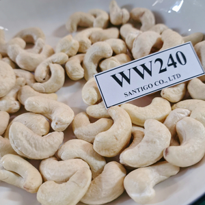 Vente en gros de noix de cajou bon marché Kaju Badam SANTIGO Noix de cajou W240 Noix Noyaux Taille de coupe personnalisée - Product Image 1
