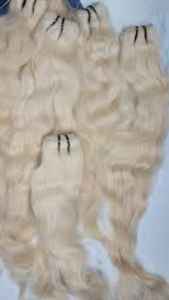 Extensions de cheveux humains blonds et perruques vague indienne douce et Styles droits 30 pouces de longueur Texture droite naturelle - Product Image 5