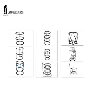 Fijación ortopédica de grado alemán Manual Premium, anillo Lizarov, conjunto de fijador externo de articulación de codo, acero inoxidable ligero - Product Image 6