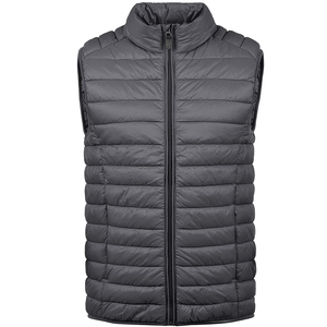 OEM custom polyester <b>Men's</b> down Puffer Vest <b>Lightweight</b> Sleeveless windbreaker winter waistcoat Puffer <b>gilet</b> bubble Vest - Product Image 1