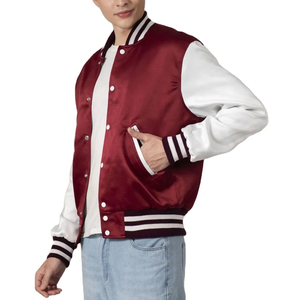 Chaqueta de Lona Transpirable de la Mejor Calidad para Hombre, con Contraste de Color, Logotipo Personalizado, Ideal para el Invierno - Product Image 6
