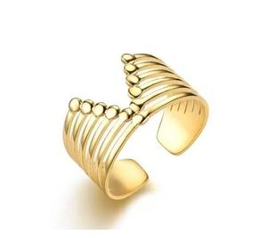 Gold Plated Brass Napkin <b>Ring</b> With Premium Quality Napkin <b>Ring</b> Buckle for Table Decoration Use Napkin Holder - Product Image 1