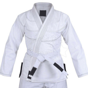 Jiu Jitsu Uniform Cotton <b>Blended</b> Martial Arts Gi Durable Training Suit for Adults and Kids Professional Jiu Jitsu Kimono Uniform - Product Image 5