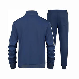 Survêtements de sport respirants pour hommes avec fermeture éclair, conçus pour le mouvement, parfaits pour la course à pied, la salle de sport et les activités de plein air - Product Image 3