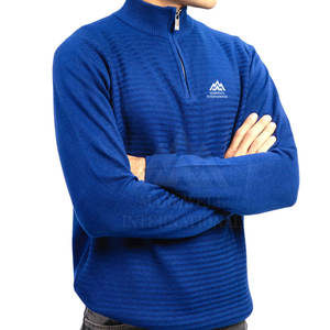 Precio al por mayor Half Zipp Suéteres para hombres Tamaño personalizado Half Zipp Suéteres para hombres Calidad Premium Hechos Half Zipp Suéteres para hombres - Product Image 2