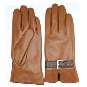 Heavy Duty Leather <b>Touch</b> <b>Screen</b> <b>Gloves</b> Comfortable Adjustable Eco-Friendly High Quality Outdoor Travel Casual Fashion Pakistan - Product Image 1