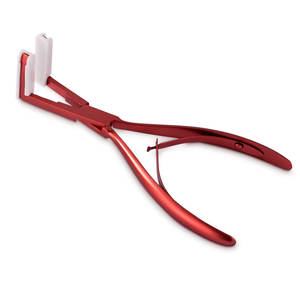 Alicates de extensión de cabello de longitud regular personalizados más vendidos totalmente fabricados profesionalmente en acero inoxidable - Product Image 1