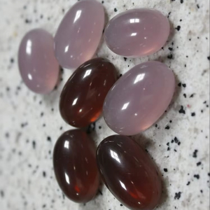 Piedra Ovalada de Cristal Natural, Cuarzo Rosa, Piedra Pulida, Cristal Pulido, Piedra de Palma de Cristal Rosa - Product Image 4