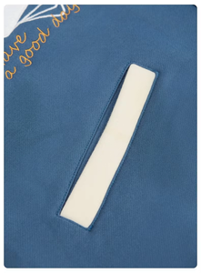 Chaqueta Bomber Unisex Vintage, Talla Grande, Parches Personalizados, Bordado, Estilo Casual, Lona Teñida Lisa, Logotipo, Estilo Universitario - Product Image 2