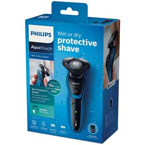Rasoir électrique rotatif sans fil pour homme, étanche IPX7, avec tondeuse, double lame, lavable, interface en allemand - Product Image 6