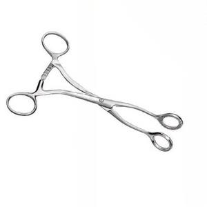 Fórceps de sujeción de lengua de acero inoxidable profesional Collin de alta calidad 17cm instrumentos orales quirúrgicos - Product Image 4