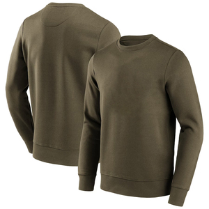 Sudaderas de gran tamaño transpirables de Color sólido para hombre, ropa de abrigo deportiva de algodón pesado de alta calidad, venta al por mayor, logotipo personalizado de punto - Product Image 6