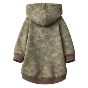 เสื้อฮู้ดดี้ลายไม้คอนกรีตสำหรับสุนัข ลายพรางมอส ผ้าฟลีซนุ่ม เสื้อกันหนาวมีฮู้ด อุ่นสบาย ใส่ได้ในฤดูหนาวสำหรับสุนัข - Product Image 5