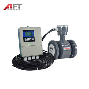 Flowmeter Elektromagnetik Digital Tipe Split 4-20mA untuk Pengolahan Air Limbah, Bidirectional Flange Magnetic Flowmeter - Product Image 3
