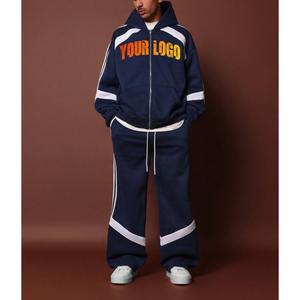 Vente en gros de survêtements zippés en coton polaire personnalisés de haute qualité pour hommes avec des vêtements de sport de qualité supérieure pour l'hiver - Product Image 1