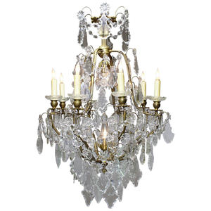 Lustre suspendu en cristal français européen Maria Candle Theresa créatif pour hall d'hôtel, grand lustre décoratif - Product Image 3