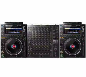 CDJ-3000มิกเซอร์100% คุณภาพที่ดีที่สุด (X2) + NXS2 DJM-900และสายเคเบิล - Product Image 1