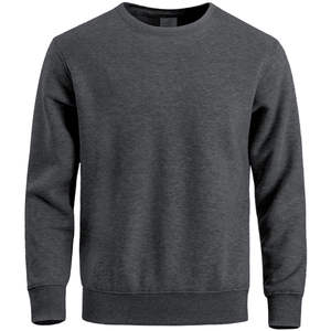 Sweat-shirt à col rond oversize vierge pour homme, 100% coton premium, personnalisable avec logo numérique, vente en gros, mode hiver - Product Image 3