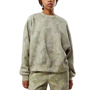 เสื้อสเวตเชิ้ตผ้าฟลีซเนื้อนุ่ม ระบายอากาศได้ดี ผลิตจากผ้าฝ้าย 100% แฟชั่นสตรีทสำหรับทุกเพศ พิมพ์ลายแบบซับลิเมชั่น - Product Image 1