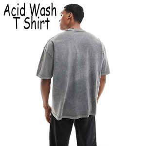 เสื้อยืดวินเทจแขนสั้นผ้าคอตตอน100% หนักขนาดใหญ่พิเศษทันสมัย - Product Image 2